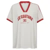 CO' COUTURE Siara Oversize Sporty Tee Red
