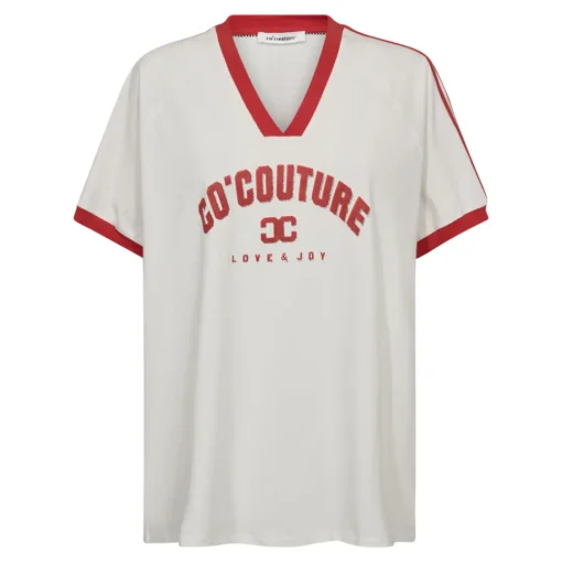 CO' COUTURE Siara Oversize Sporty Tee Red