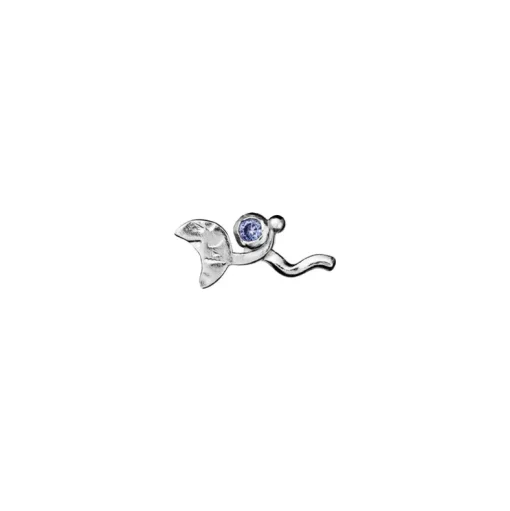 MAANESTEN Lucina Single Earstick (guld/sølv)