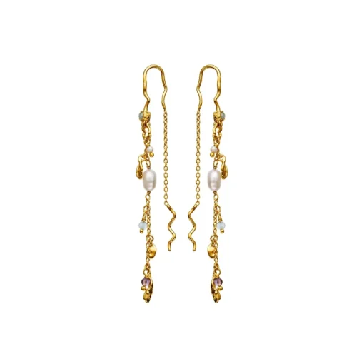 MAANESTEN Poppy Earrings (guld/sølv)