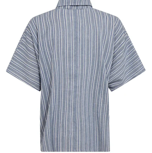 MOS MOSH Lowana Friz Stripe Blouse Regatta