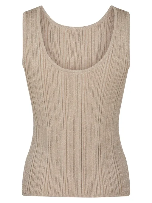 NEO NOIR Ollie Knit top Sand