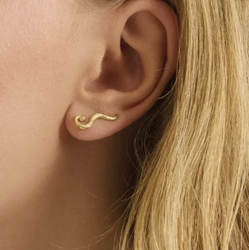 PERNILLE CORYDON Elva Ear Climbers (guld/sølv)