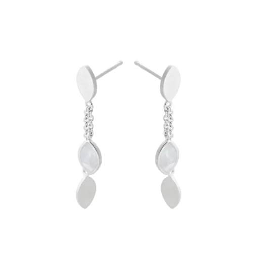 PERNILLE CORYDON Flake Earrings Length (guld/sølv)
