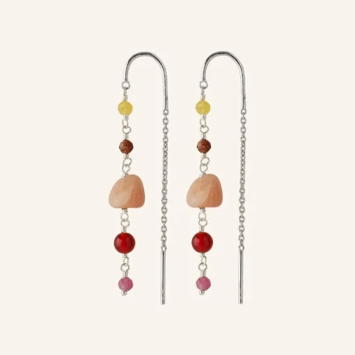 PERNILLE CORYDON Golden Fields Earring Length (guld/sølv)