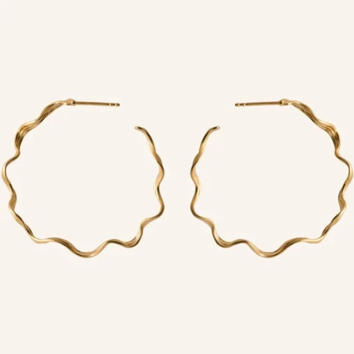 PERNILLE CORYDON Large Hellir Hoops