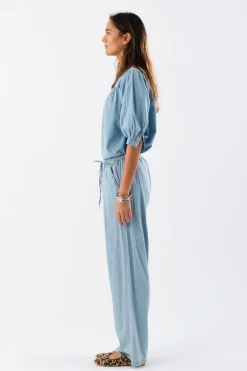 LOLLYS LAUNDRY Nicky Shirt Blue