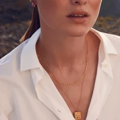 MAANESTEN Eva Halskæde Sølv