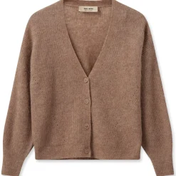 MOS MOSH Thora V-neck Knit Cardigan Cinnamon Swirl