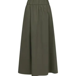 NEO NOIR Yara Poplin Skirt Army