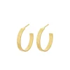 PERNILLE CORYDON Pine Hoops (guld/sølv)
