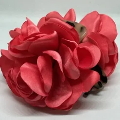 PLISSÉ COPENHAGEN Flower Hair Clamp Coral